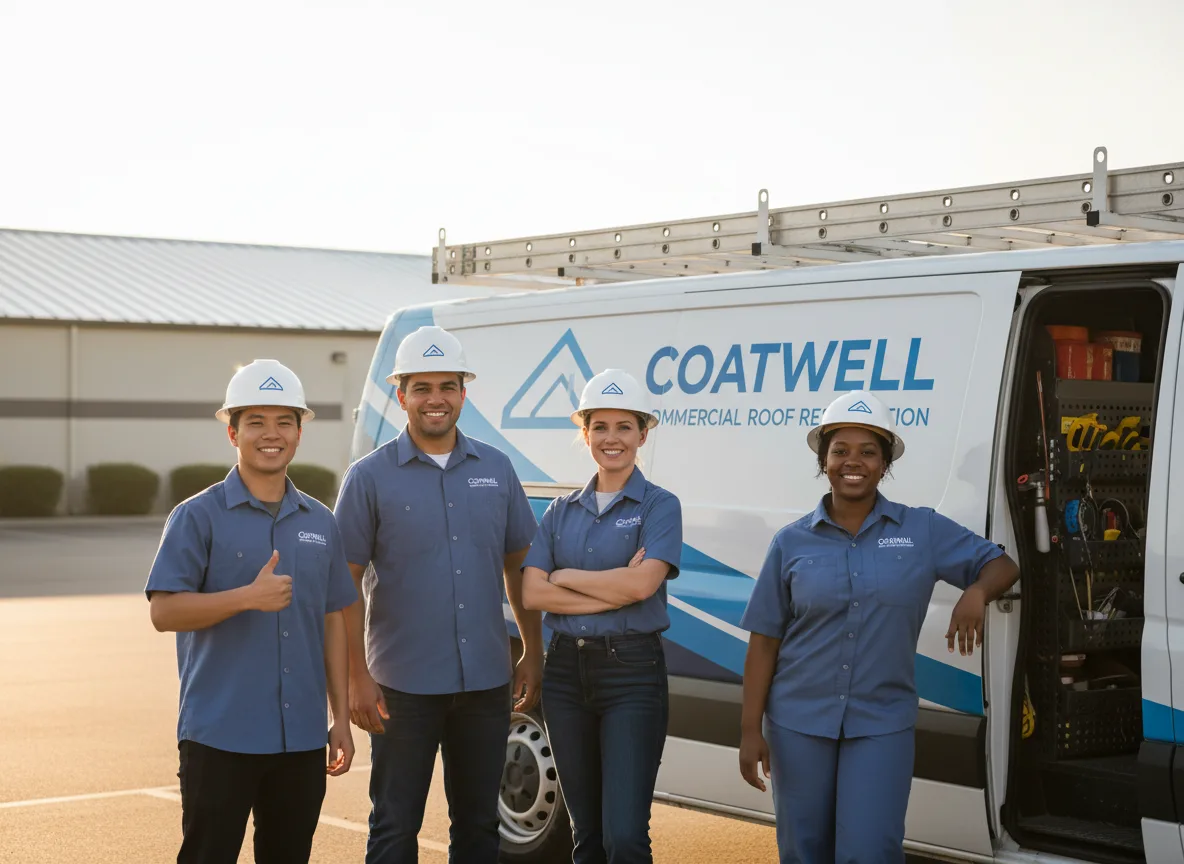 Commercial roof coating company in Woburn, MA